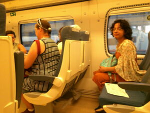 Gabby Stealing Sarah's Spot- By Sophie Mowbray