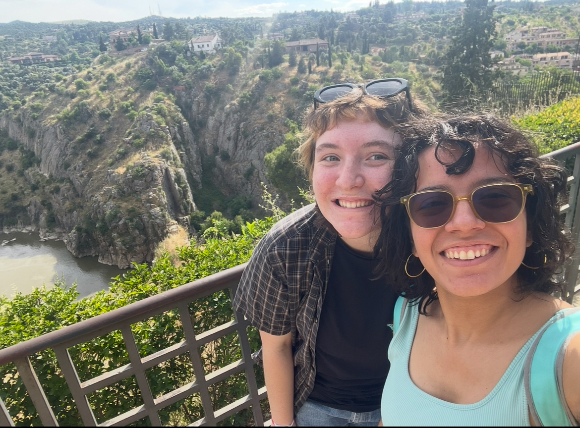 Grace and Gabby in Toledo - Grace Bramer