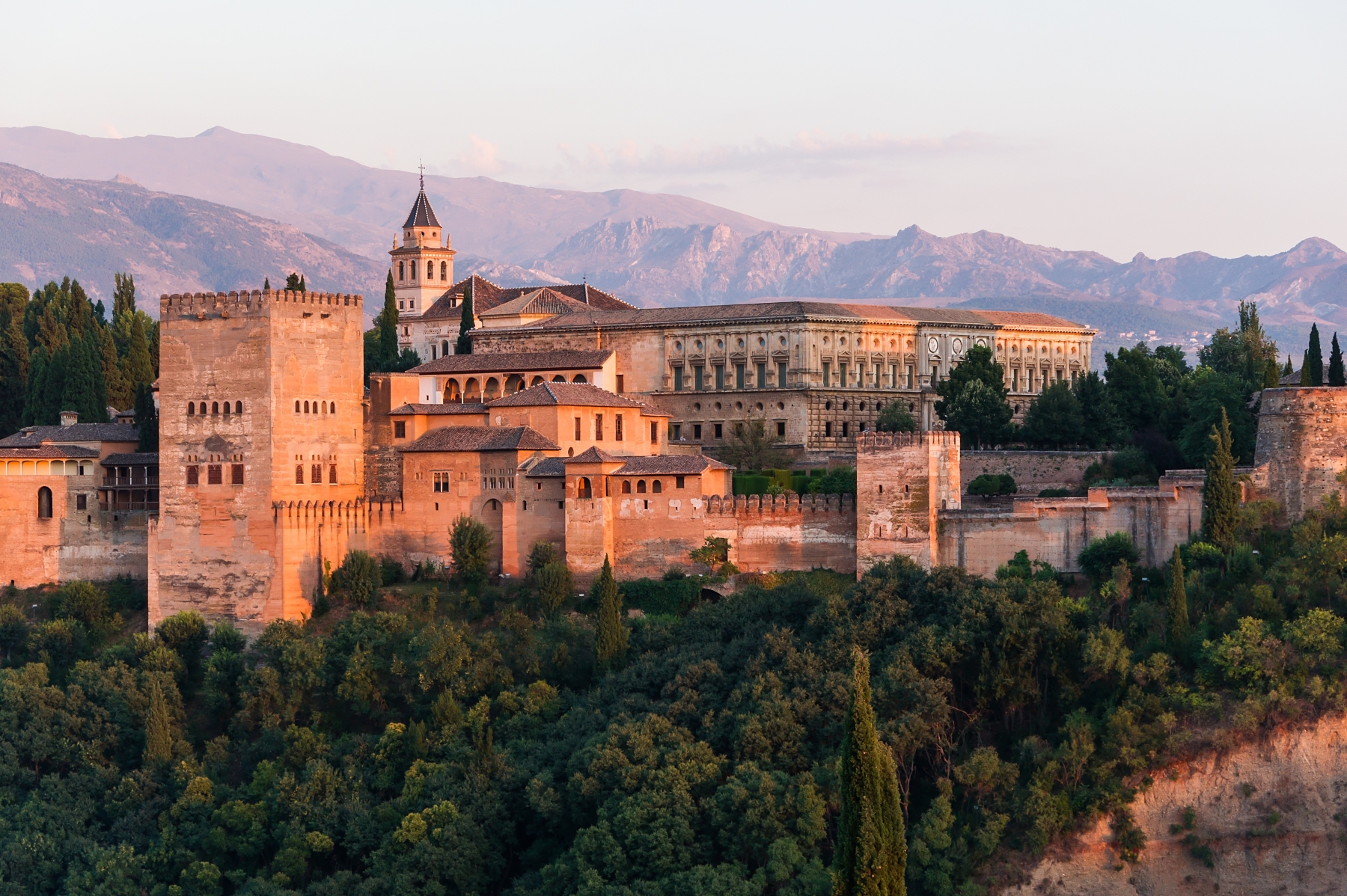 Granada Alcazar at Dawn