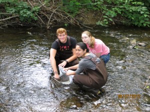 Doug, Katie, and I on our first 