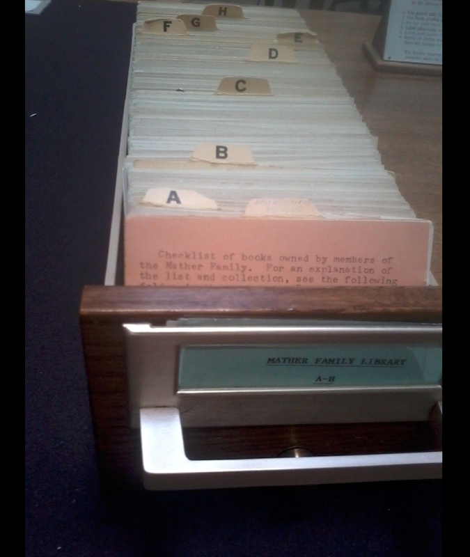 Arbour Card Catalog