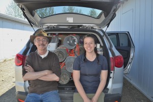 John and Melissa, accomplished packers