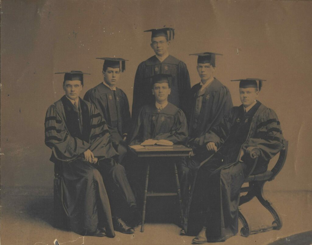 Earl Clement Davis Harvard 1904 Doctor of Divinity commencement photo